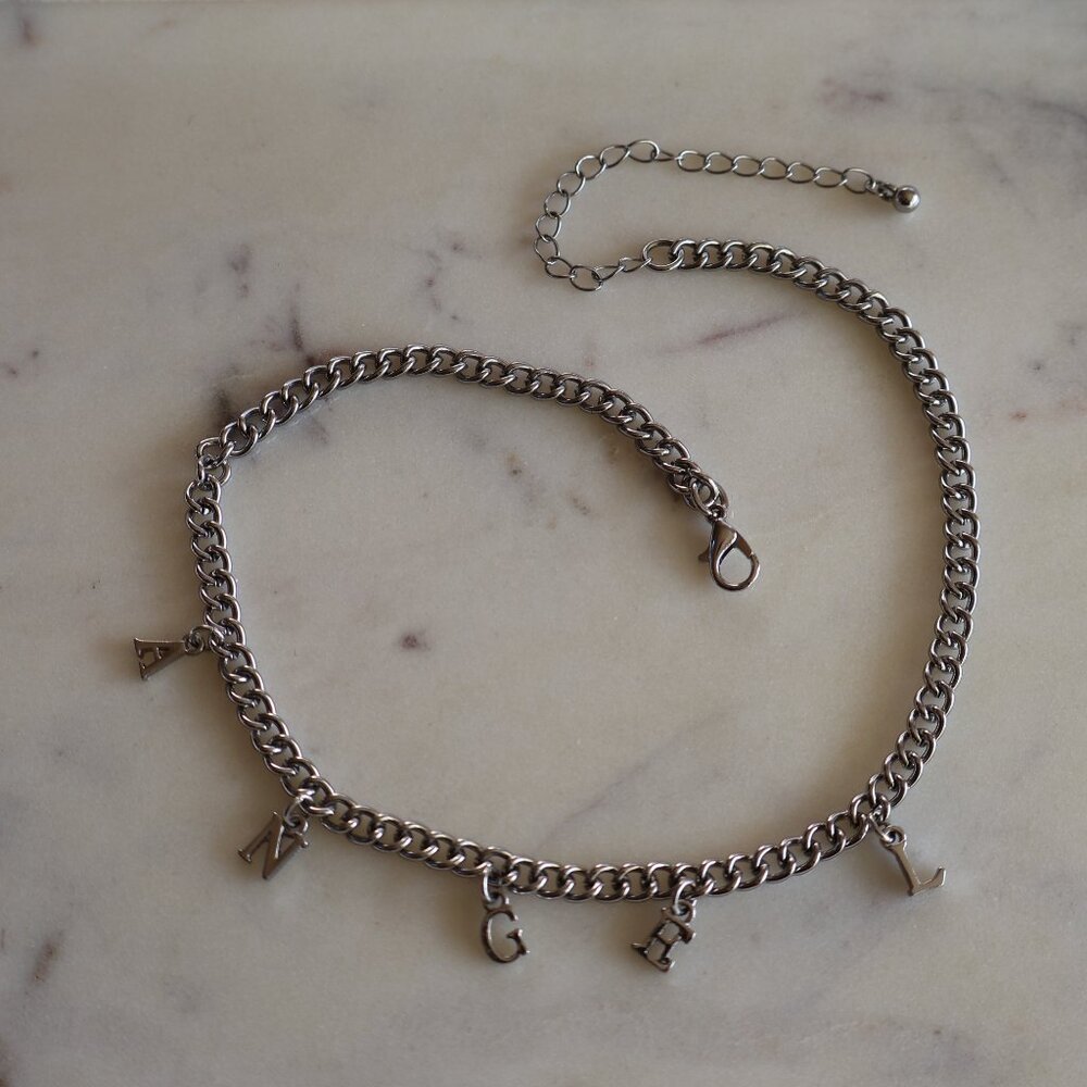 Silver Angel Necklace - 12" - Picture 4 of 6